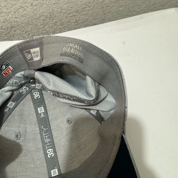 New Era Men's DALLAS  COWBOYS Gray 39THIRTY Flex Hat - Picture 5 of 6
